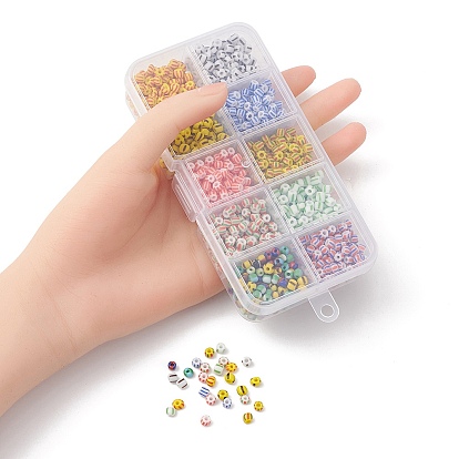 130G 10 Style Opaque Colours Seep Glass Seed Beads, Round Hole, Round