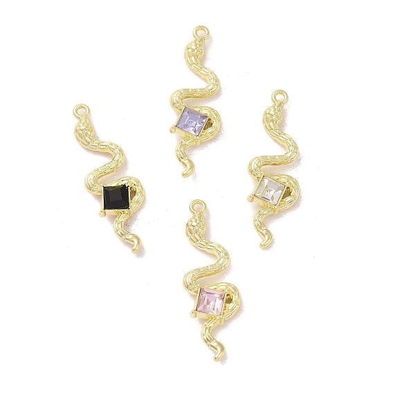 Стойки подвески обшивки сплава, со стразами, без кадмия, без никеля и без свинца, змея