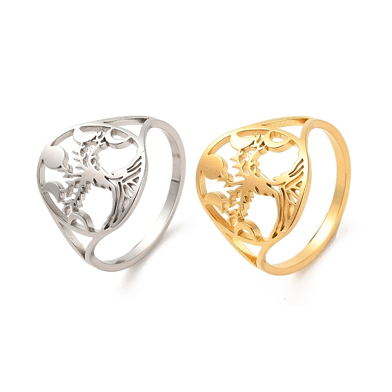 304 открытые манжеты из нержавеющей стали, дерево