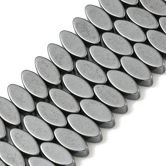 Немагнитные синтетический гематит бисер пряди, лошадиный глаз 