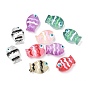 Handmade Lampwork Enamel Beads, Hand Painted Beads, Fish