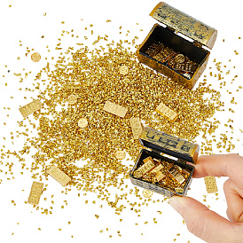 Миниатюрная модель пиратского сокровища из сплава с слитками/золотыми брусками., подарок по фен-шуй для украшения рабочего стола в домашнем офисе