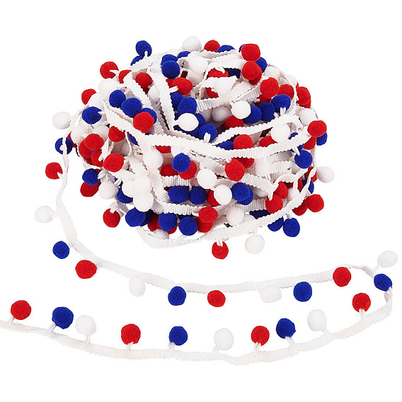 10 mètres de ruban en polyester sur le thème de la fête de l'indépendance, pour les accessoires de couture de robes en tissu