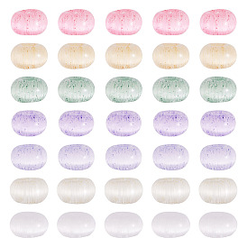 70g 7 цветные стеклянные бусины, имитация шарики глаза кота, рондель