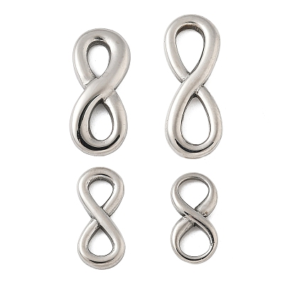 304 из нержавеющей стали бесконечность связывая кольца, не тускнеет