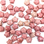 Natural Rhodonite Beads, Star