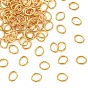 SHEGRACE Brass Jump Ring, Oval, Cadmium Free & Lead Free & Nickel Free