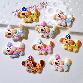 Непрозрачные кабошоны из смолы, такса