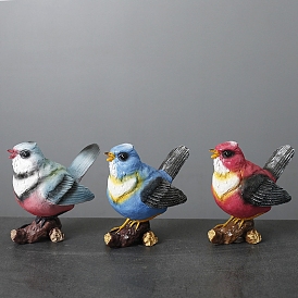 Resin Birds Figurine Display Decorations, for Home Decoration