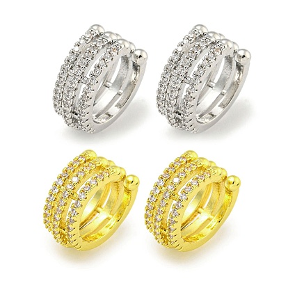 Серьги-манжеты из циркония