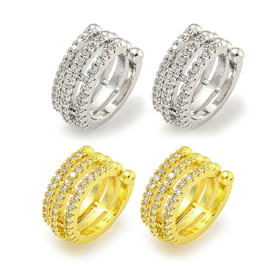 Серьги-манжеты из циркония