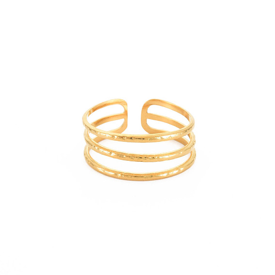 304 тройная открытая манжета из нержавеющей стали для женщин