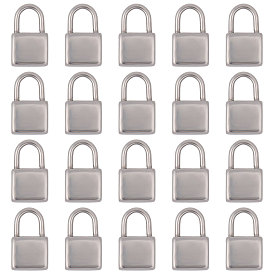 20 шт. 304 подвески из нержавеющей стали, замок навесной