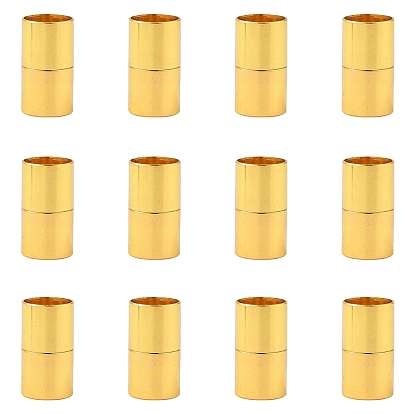 8шт. латунные магнитные застежки, колонка, для изготовления кожаных браслетов