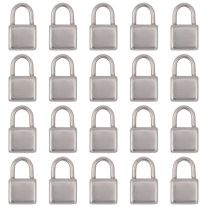 20 шт. 304 подвески из нержавеющей стали, замок навесной