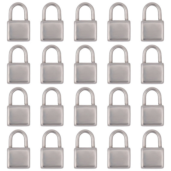 20 шт. 304 подвески из нержавеющей стали, замок навесной