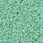 MIYUKI Delica Beads, Cylinder, Japanese Seed Beads, 11/0, Transparent Colours Lustered