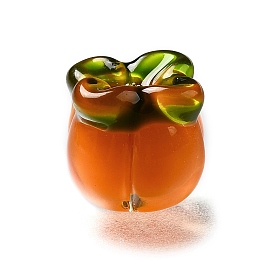 Акриловые бусины в виде фруктов, хурма