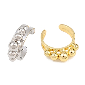 Латунные кольца-манжеты для женщин, долговечный, стойки покрытие