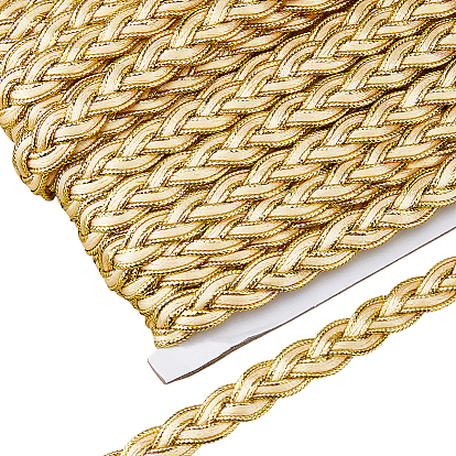 Плетеные кружевные ленты из полиэстера, кружевная отделка в форме пшеницы, для аксессуаров для штор