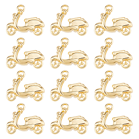 12 латунные подвески шт., мотоцикл