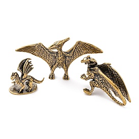 Латунное украшение для выставки птерозавров, для украшения рабочего стола домашнего офиса