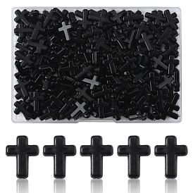 200 непрозрачные акриловые бусины, крестик