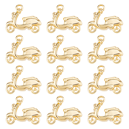 12 латунные подвески шт., мотоцикл