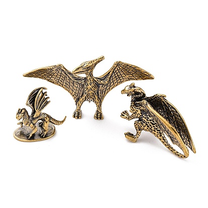 Латунное украшение для выставки птерозавров, для украшения рабочего стола домашнего офиса