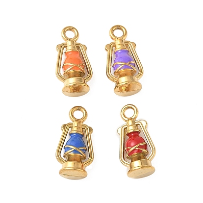 304 нержавеющей стальной эмали подвески, ионное покрытие (ip), коптилка, золотые