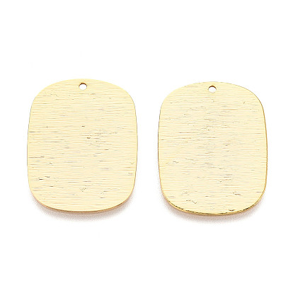 Латунные подвески, без никеля , прямоугольные