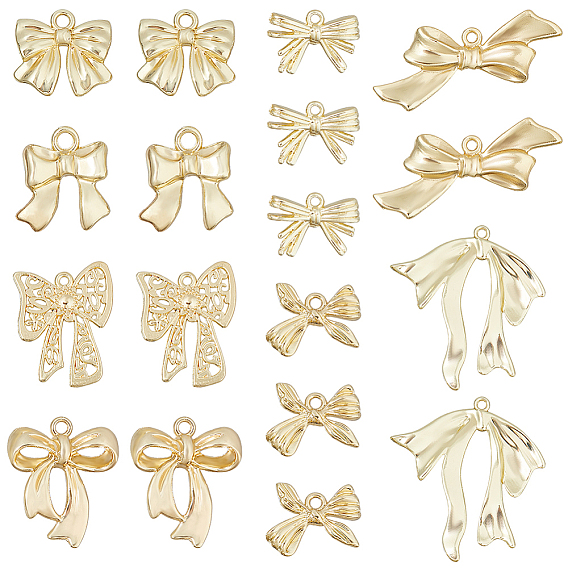 32 шт 8 стили подвески из сплава, бантом