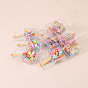 Cute Mini Hair Clips for Kids, Candy Color Boxed Hairpins for Bangs and Side Hairstyles