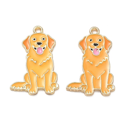 Colgantes de la aleación del esmalte, encantos de perros