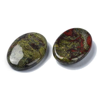 Natural Dragon Blood Cabochons, Oval