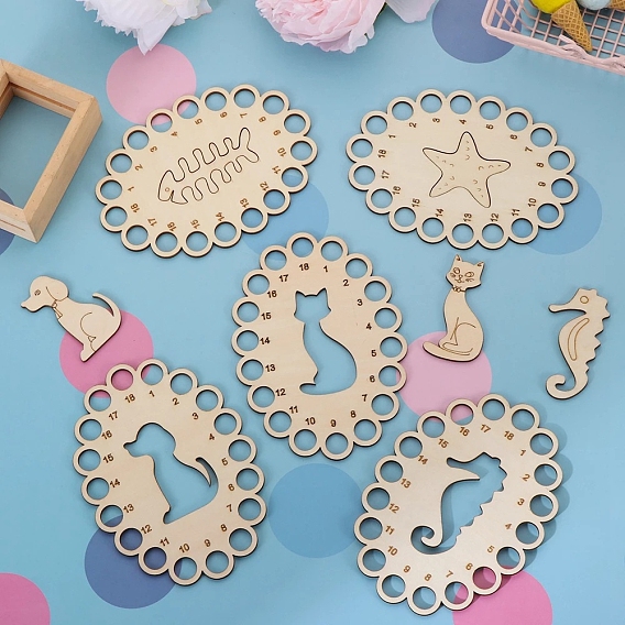 Деревянное дно сумки деревянная плетеная основа, овальные