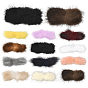 24 шт. 12 цвета бант искусственный мех норки украшения аксессуары, для украшения шляпы, обуви, ткани, мобильного телефона