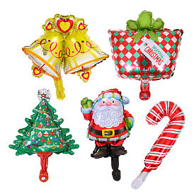 Christmas Theme Aluminum Balloon, for Party Festival Home Decorations