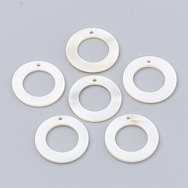 Freshwater Shell Pendants, Ring