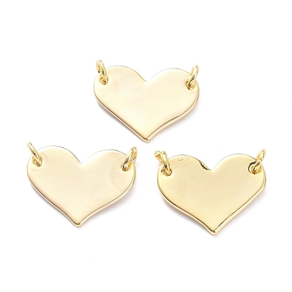 Соединители латунные звенья, с целью перехода в кольце, долговечный, штамповка пустой метки, сердце