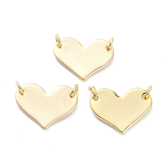 Соединители латунные звенья, с целью перехода в кольце, долговечный, штамповка пустой метки, сердце