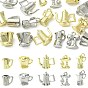 20 шт 10 стили подвески из сплава, Брелоки в виде мока-кофеварки/чашки/кофемашины