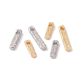 Латунные подвески, без кадмия, без никеля и без свинца, прямоугольные