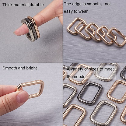 Iron Bag Accessories, Rectangle Ring