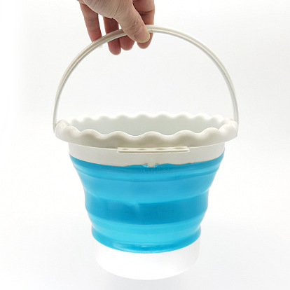 Складные ведра, с ручкой, принадлежности для рисования и рисования