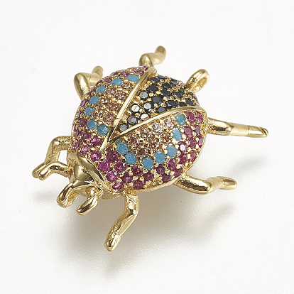 Латунные микро проложить кубических ссылки циркония, насекомое