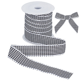 25 ленты из полиэстера в ярдах, шотландка ленты, аксессуары для костюма