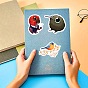 Cartoon Birds Stickers, PVC Waterproof Adhesive Decals, for Water Bottles Laptop Phone Skateboard Decoration