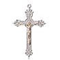 Easter Theme Tibetan Style Alloy Big Pendants, For Easter, Crucifix Cross, 50x31x5mm, Hole: 1mm