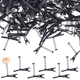 Металлические заколки для волос из кожи аллигатора